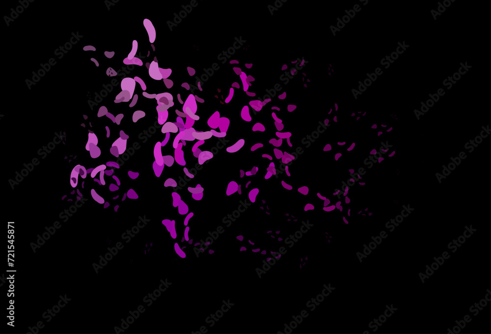 Dark Purple vector backdrop with abstract shapes. Dark Purple vector backdrop with abstract shapes.
