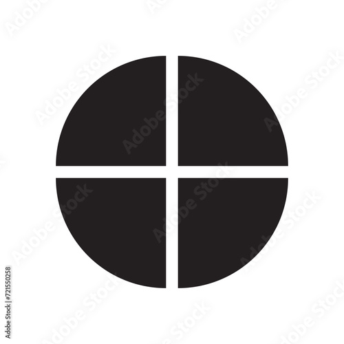 CMYK CMJN Ink wheel. Print target. Vector illustration. photo