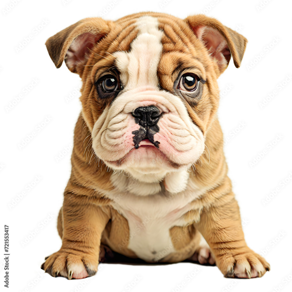 Fototapeta premium english bulldog puppy