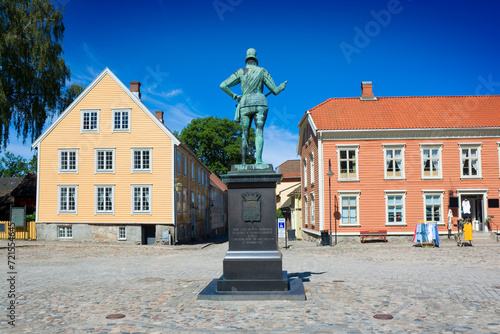 Monument to King Fredrik II...