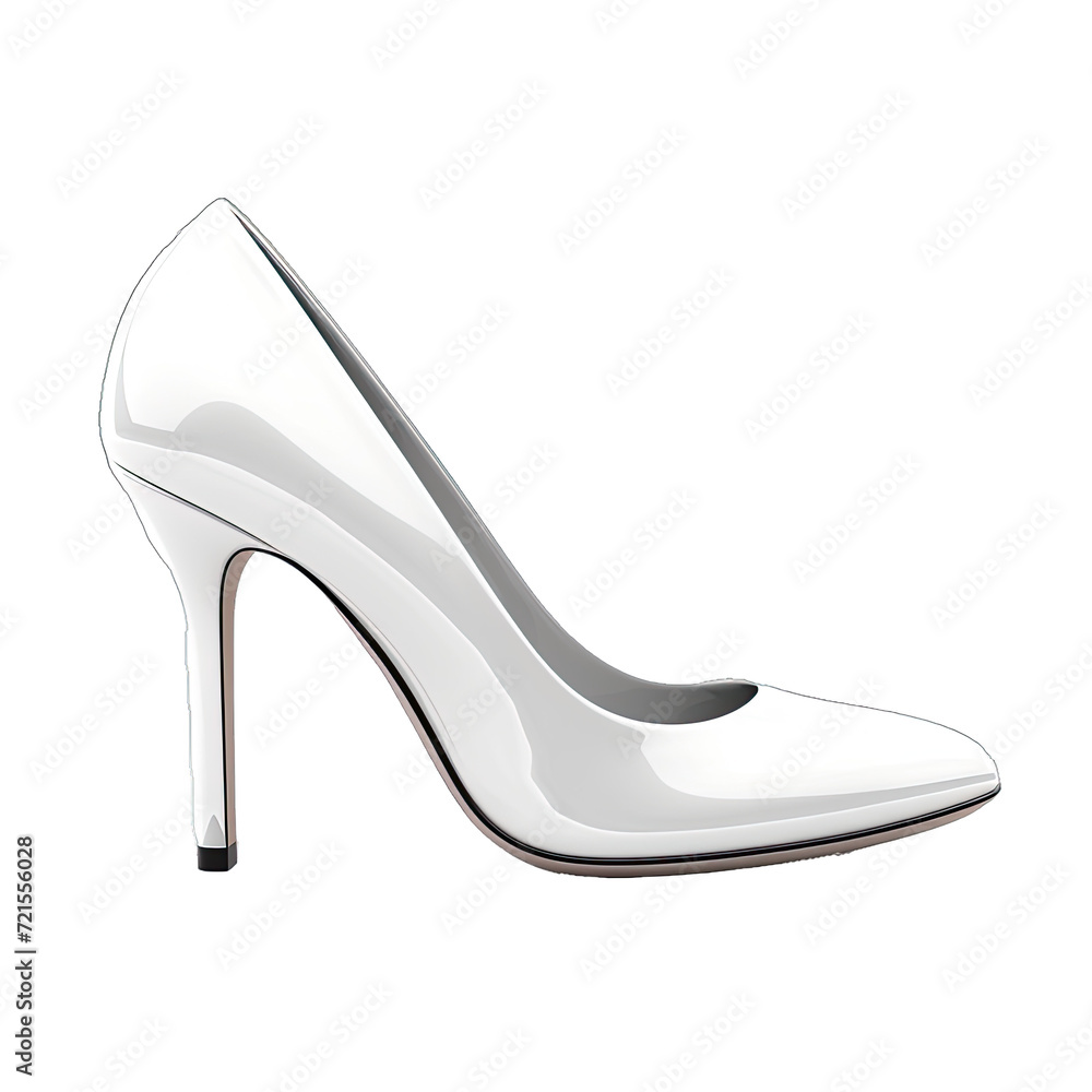 Elegant High Heels.. Isolated on a Transparent Background. Cutout PNG. Elegant High Heels.. Isolated on a Transparent Background. Cutout PNG.