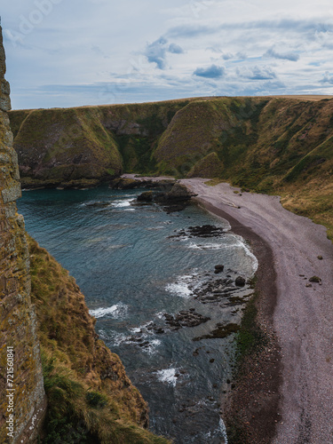 Dunnottar Castle in Aberdeenshire, Scottland