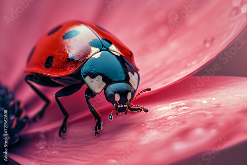 A ladybug close-up