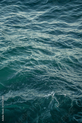 Ocean texture pattern sea wave blue aqua background © PIC by Femke
