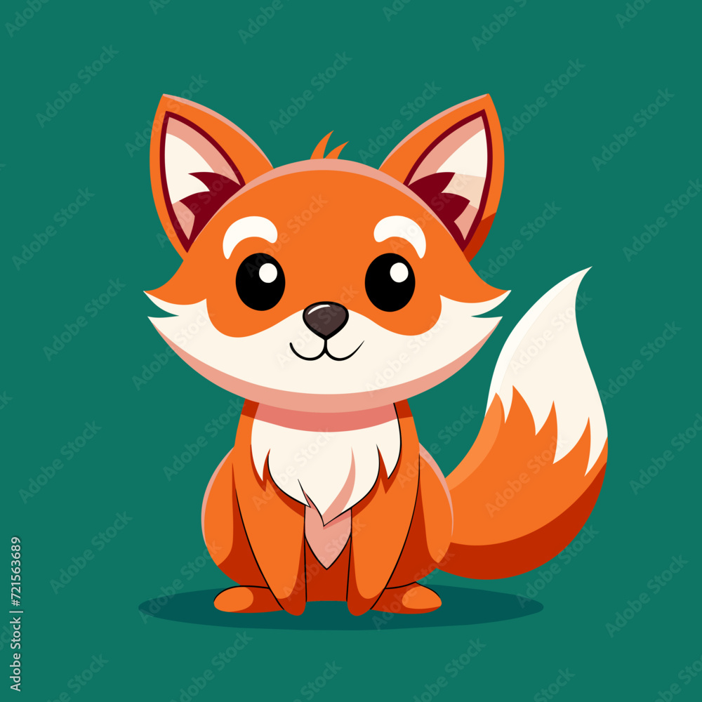 red fox cartoon red fox cartoon