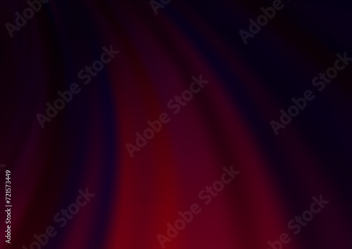 Dark Purple vector background with bent lines. A sample with blurred bubble shapes. The elegant pattern for brand book.