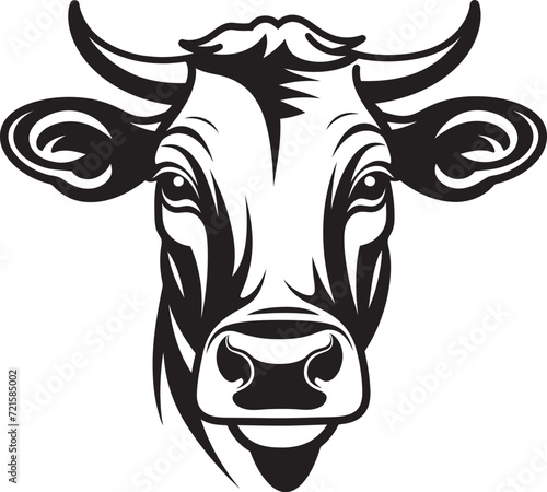 Colorful Cow Vector DepictionsRetro Cow Vector Characters