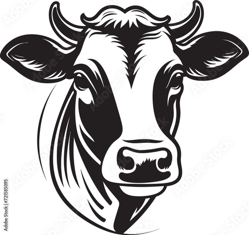 Quirky Cow Vector LandscapesDreamy Cow Vector Illustrations