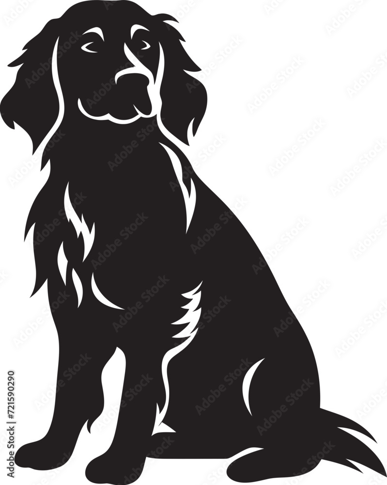 Vectorized Canine Capers Illustrated DelightsWhimsical Doggy Designs Vector Edition