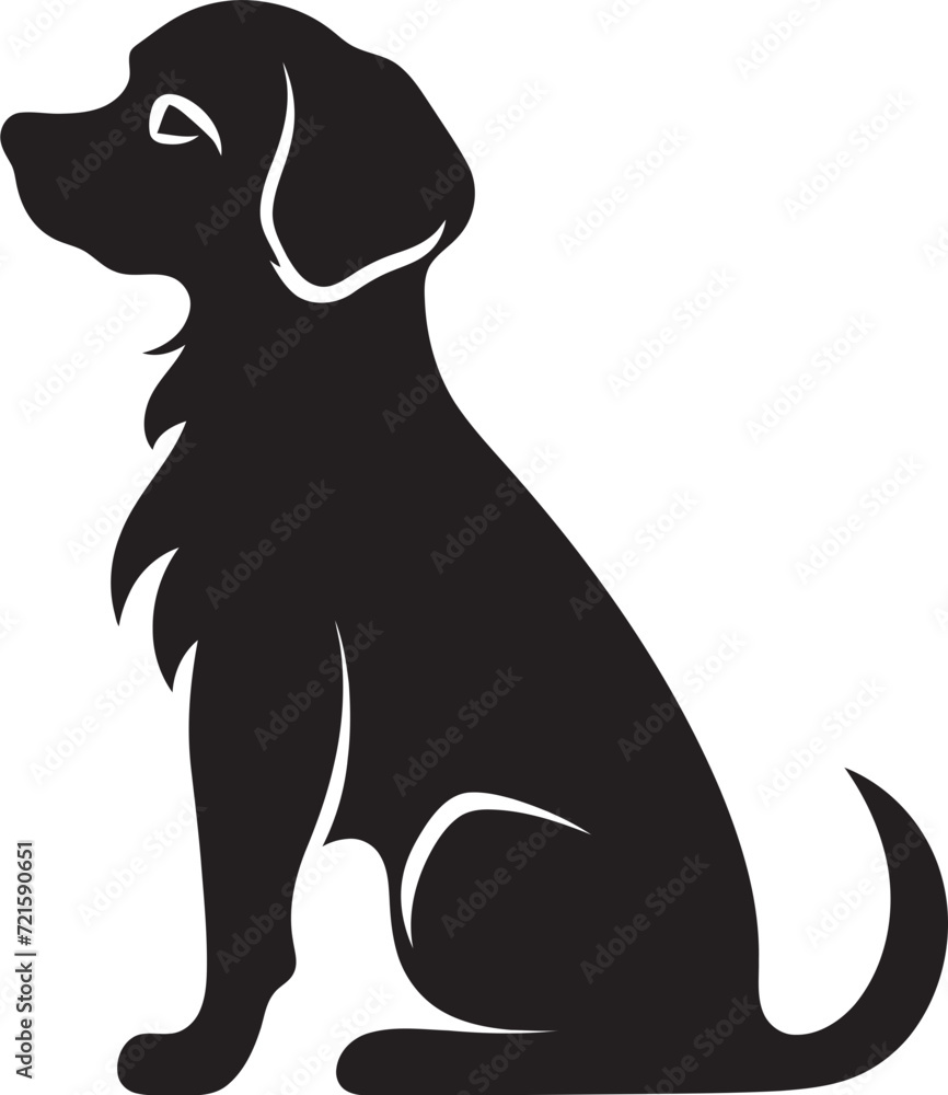 Illustrated Canine Jamboree Vector EditionVectorized Tail Wagging Troupe Dog Art