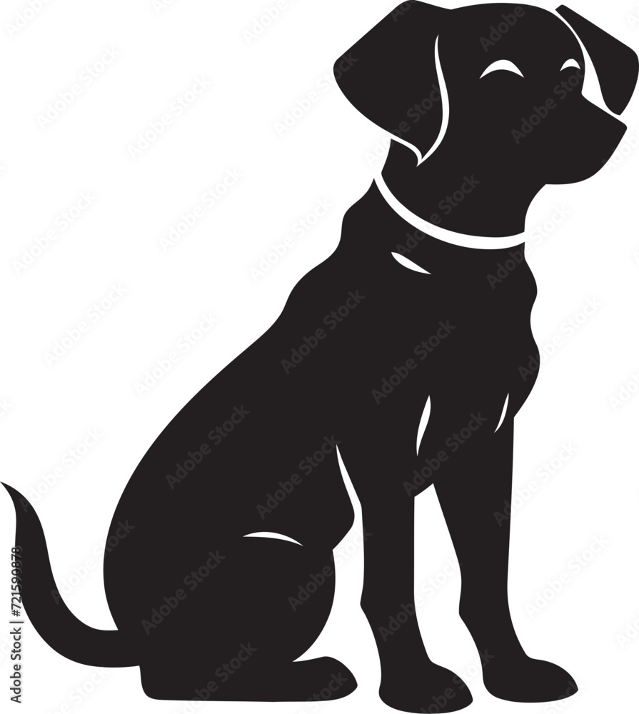 Doggy Delights Vector IllustrationsArtistic Rendering Canine Vectors