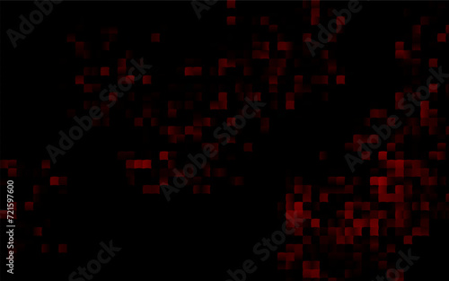 Dark Red vector layout with lines, rectangles. Rectangles on abstract background with colorful gradient. The template can be used as a background.