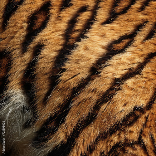 High-resolution tiger fur texture for graphic designs