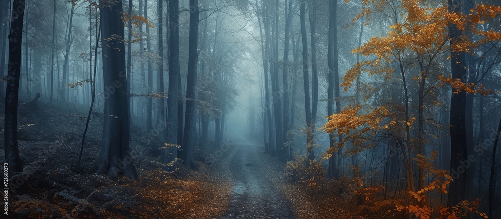 Mysterious Moody Forest Walk: A Captivating Journey Through the Enchanting and Moody Forest