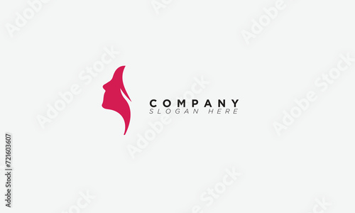 lady creative and coloful logo for banding and company icon