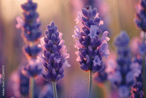 A close-up view of a bunch of purple flowers. Perfect for adding a pop of color to any project