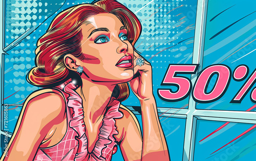promoção de 50% desconto 