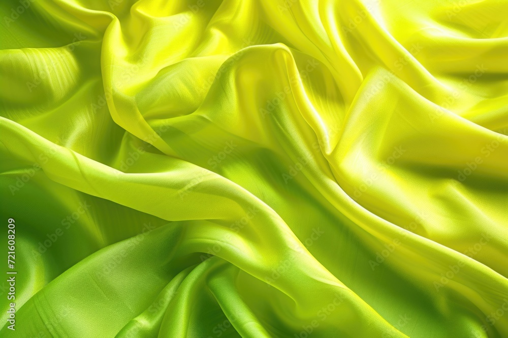 Obraz premium A detailed close up view of a yellow fabric. This versatile image can be used for various purposes