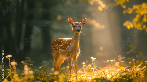 deer in the forest