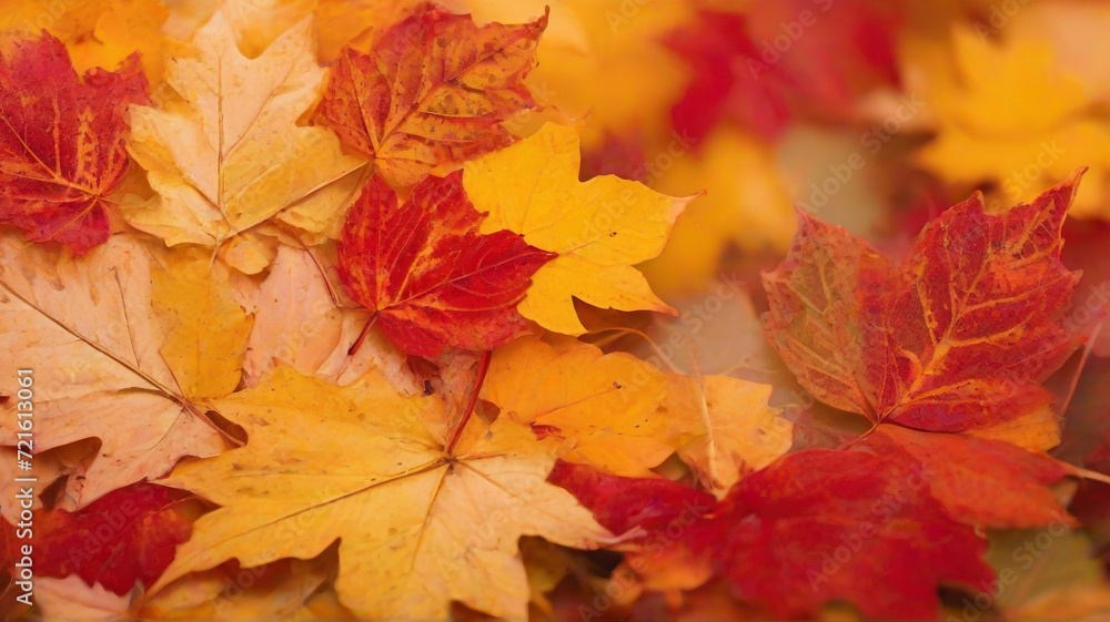 Autumn's Embrace: A Tapestry of Maple Leaves in Golden Hues Autumn's Embrace: A Tapestry of Maple Leaves in Golden Hues