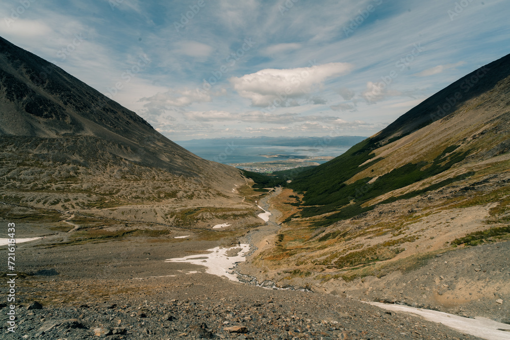 View of the Martial Glacier - Ushuaia, Argentina
