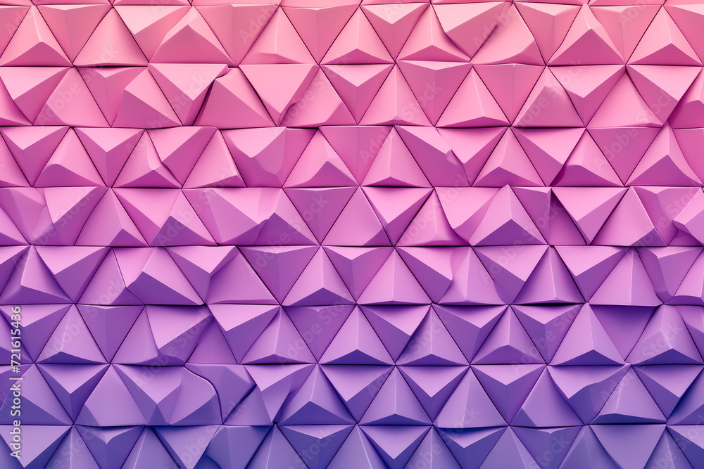 Create a pattern of triangles with a gradient of purple and pink colors Create a pattern of triangles with a gradient of purple and pink colors