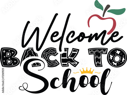 Back to school vector eps, Illustration of hand drawn sketch of Back to school eps, first day of school tshirt design