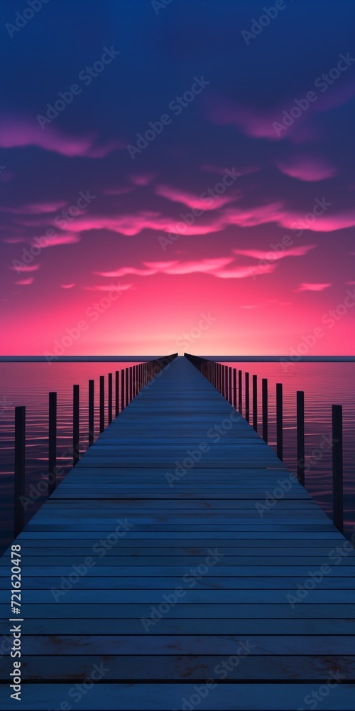 Obraz premium Mystical Waters Unveiled