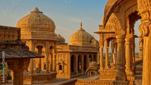 Structural Temple of Bada Bagh | Sun City | Jaisalmer | Rajasthan | India | WanderingAkshat