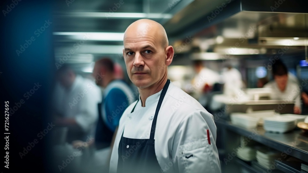 chef in Embroidered Hat and Jacket chef in Embroidered Hat and Jacket