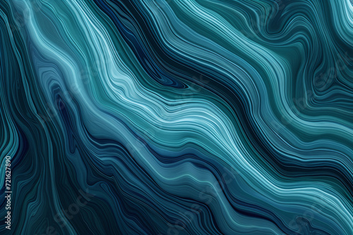 An abstract texture that mimics the motion of turquoise liquid waves, ideal for backgrounds and creative designs