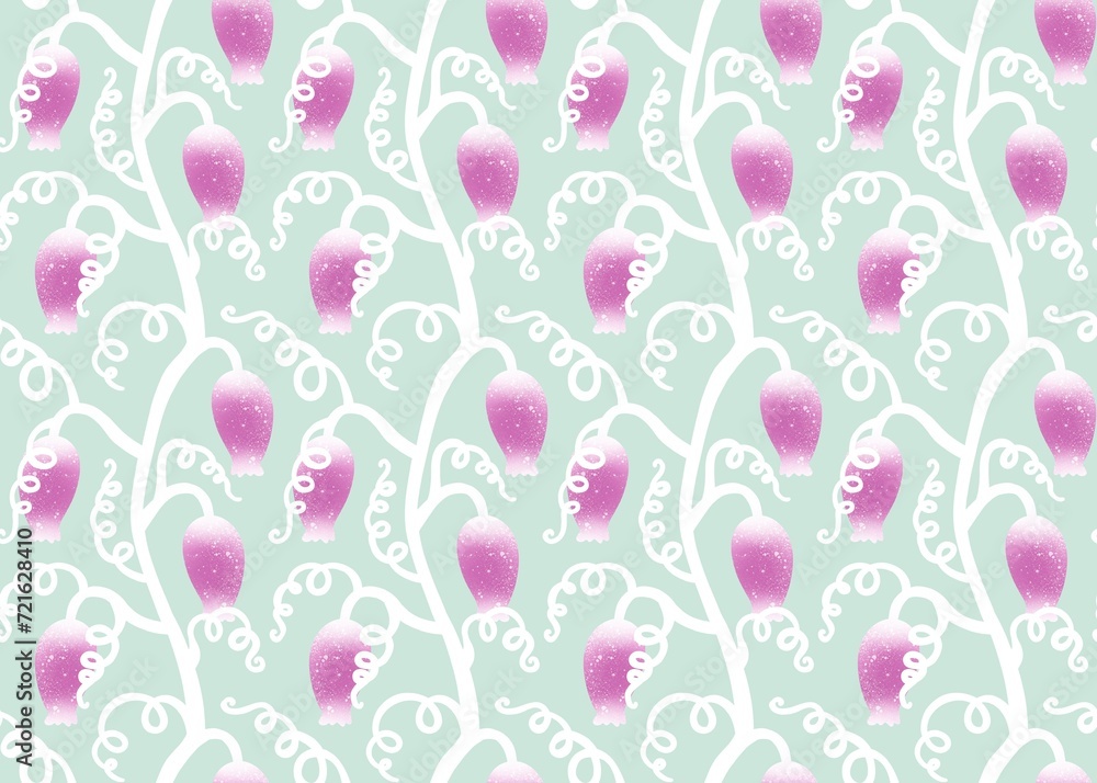 Summer retro floral seamless geometric flowers pattern for fabrics and linens and kids clothes print and festive Summer retro floral seamless geometric flowers pattern for fabrics and linens and kids clothes print and festive