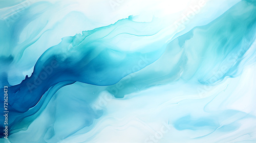 Abstract blue background watercolor painting texture for design.