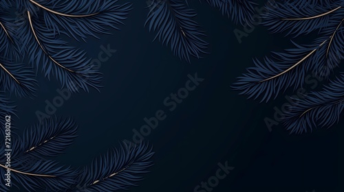 seamless background with coniferous branches pattern  coniferous  fir  