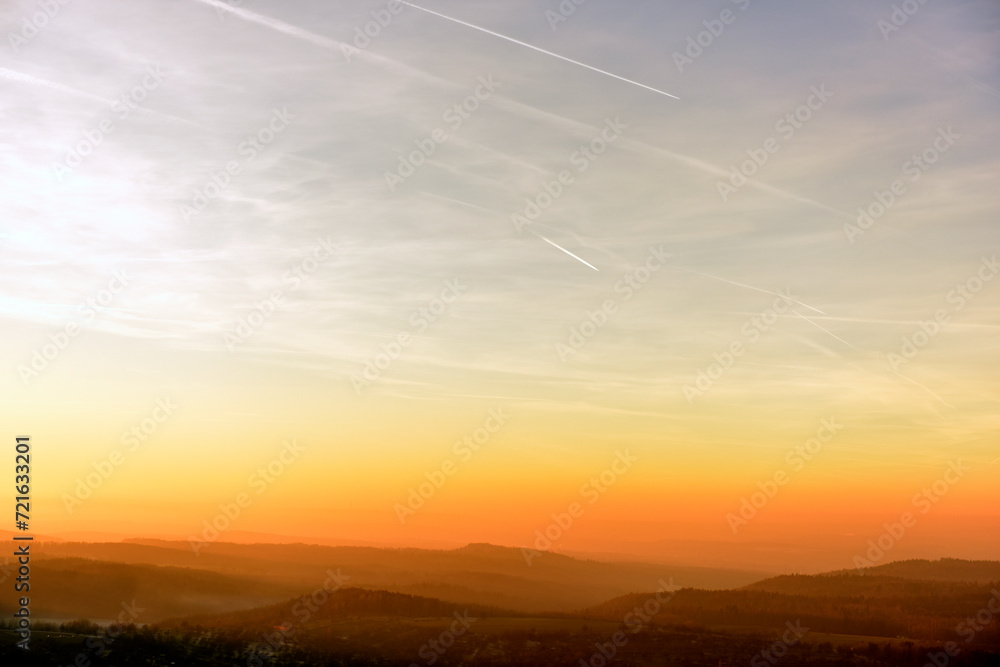 Obraz premium Aktuelle Situation des Klimawandel in Europa 