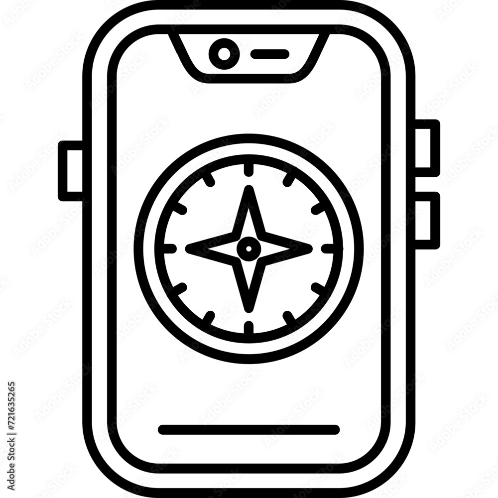 Compass Icon Compass Icon
