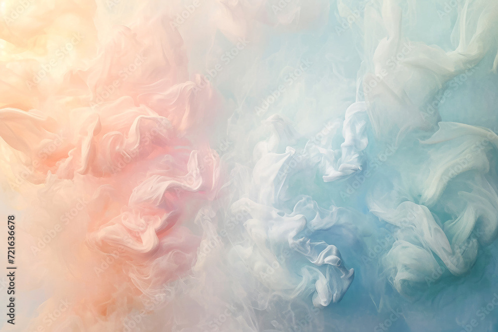 dreamy and ethereal design with soft pastel hues