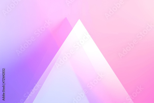 background with a gradient of pink and purple  with a white triangle in the center