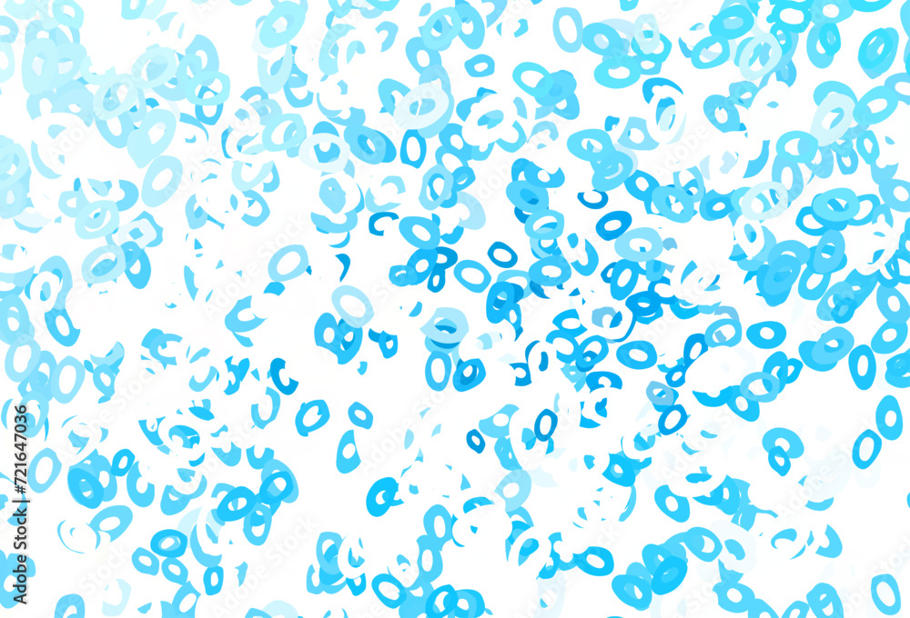 Light Blue, Yellow vector template with circles. Light Blue, Yellow vector template with circles.