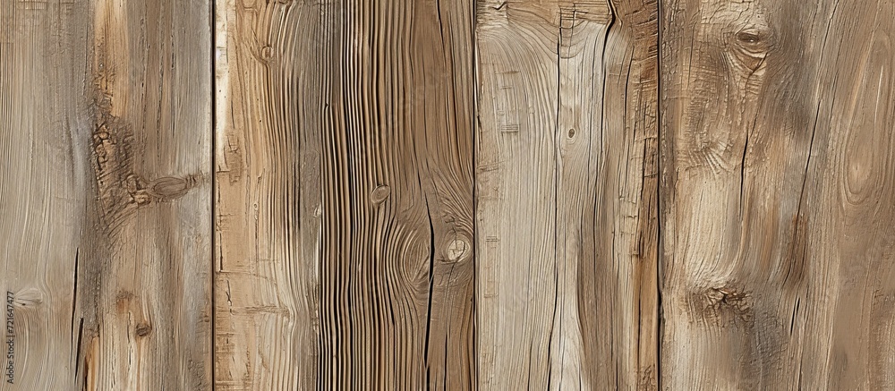 Fototapeta premium Captivating and Cozy: A Stunning Artificial Wood Texture with Warm Colors Evokes Comfort and Elegance