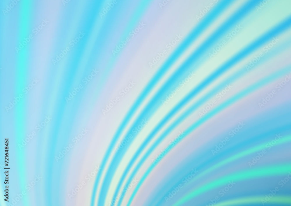 Obraz premium Light BLUE vector blurred shine abstract template. Glitter abstract illustration with an elegant design. A completely new template for your design.