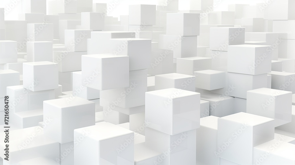 High quality abstract white and grey colours 3d cube background with minimalist geometric shapes and design, banner High quality abstract white and grey colours 3d cube background with minimalist geometric shapes and design, banner