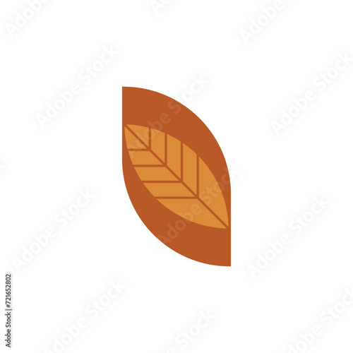 tobacco leaf aroma logo vector icon clipart design