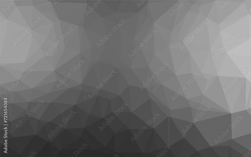 Dark Silver, Gray vector shining triangular background. A sample with polygonal shapes. Triangular pattern for your business design. Dark Silver, Gray vector shining triangular background. A sample with polygonal shapes. Triangular pattern for your business design.