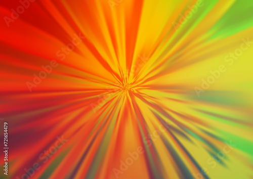 Light Green, Red vector bokeh and colorful pattern. Colorful illustration in abstract style with gradient. The elegant pattern for brand book.