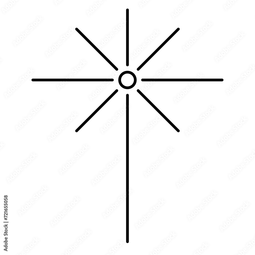 Firework simple icon Firework simple icon
