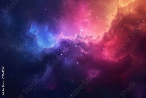 Colorful graphics for background night sky universe and galaxy.