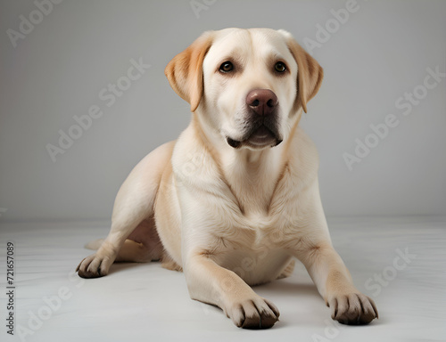 Portrait of the Labrador Retriever dog