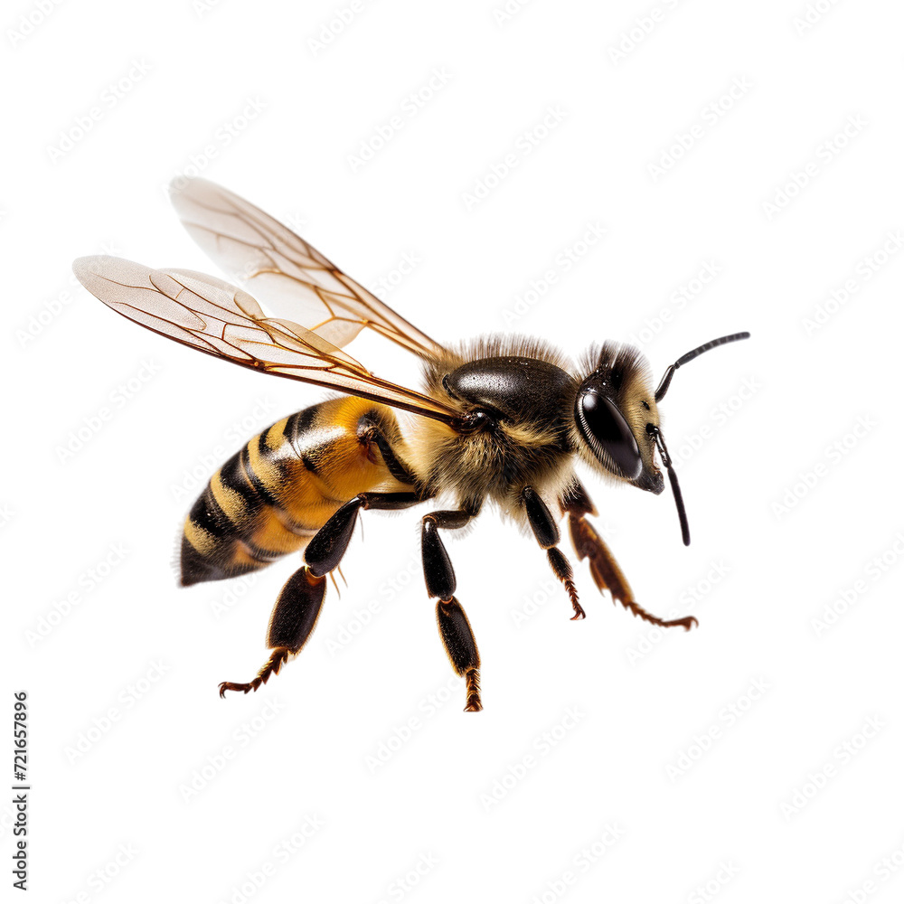 bee on white bee on white