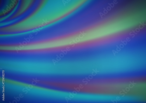 Light BLUE vector bokeh and colorful pattern. Colorful abstract illustration with gradient. The blurred design can be used for your web site.